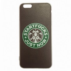 iPhone 6 6s Plus 5.5 - Matte TPU Soft Protective Phone Cover Case - Start Fxxks Just Now